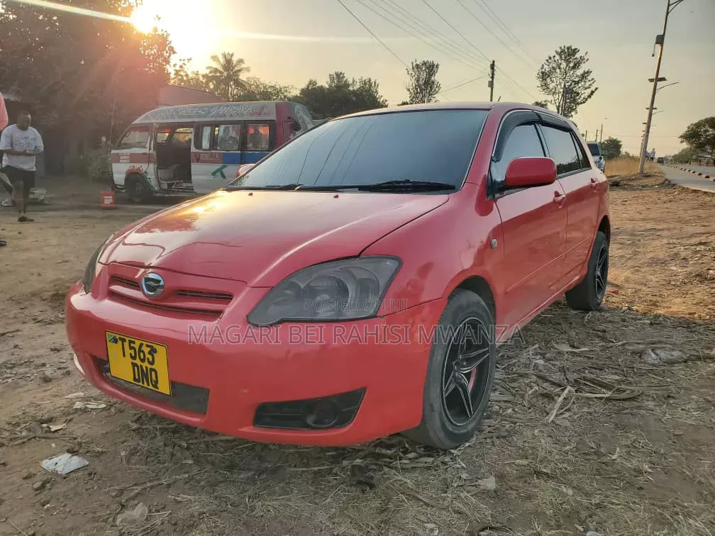 Toyota Allex 2004 Red