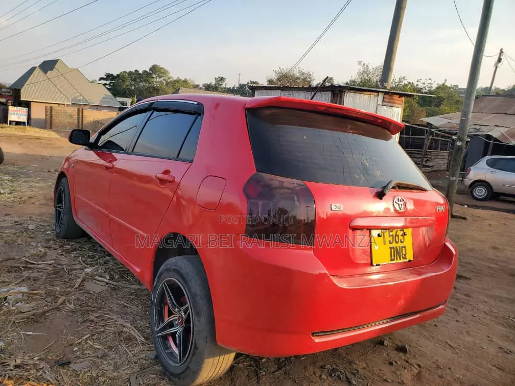 Toyota Allex 2004 Red