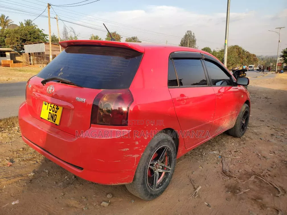 Toyota Allex 2004 Red