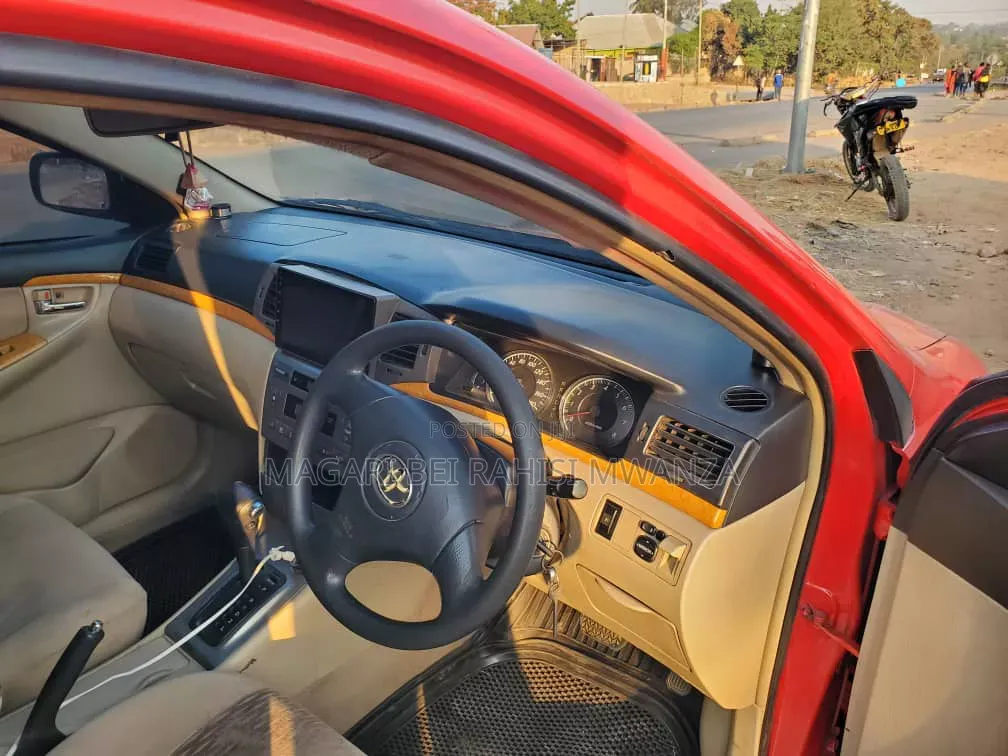 Toyota Allex 2004 Red