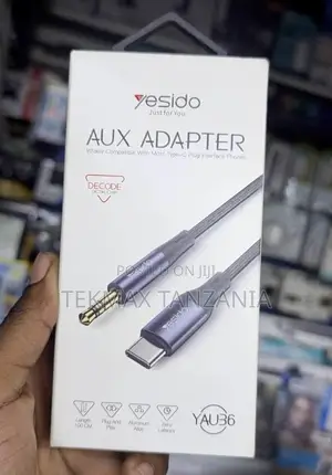 Usb-c To 3.5mm Aux Adapter For Smartphone Computer