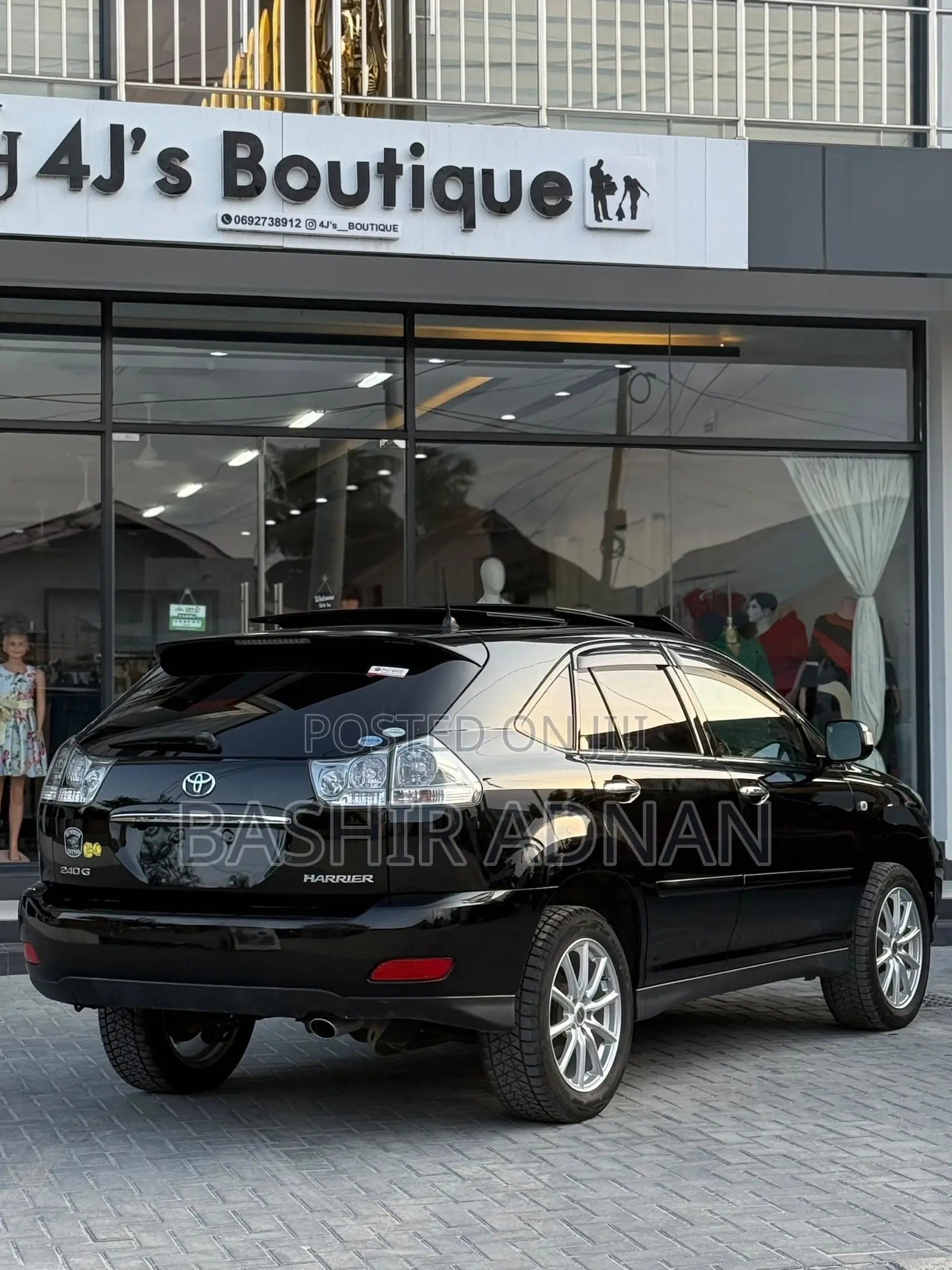 Toyota Harrier 2009 Black