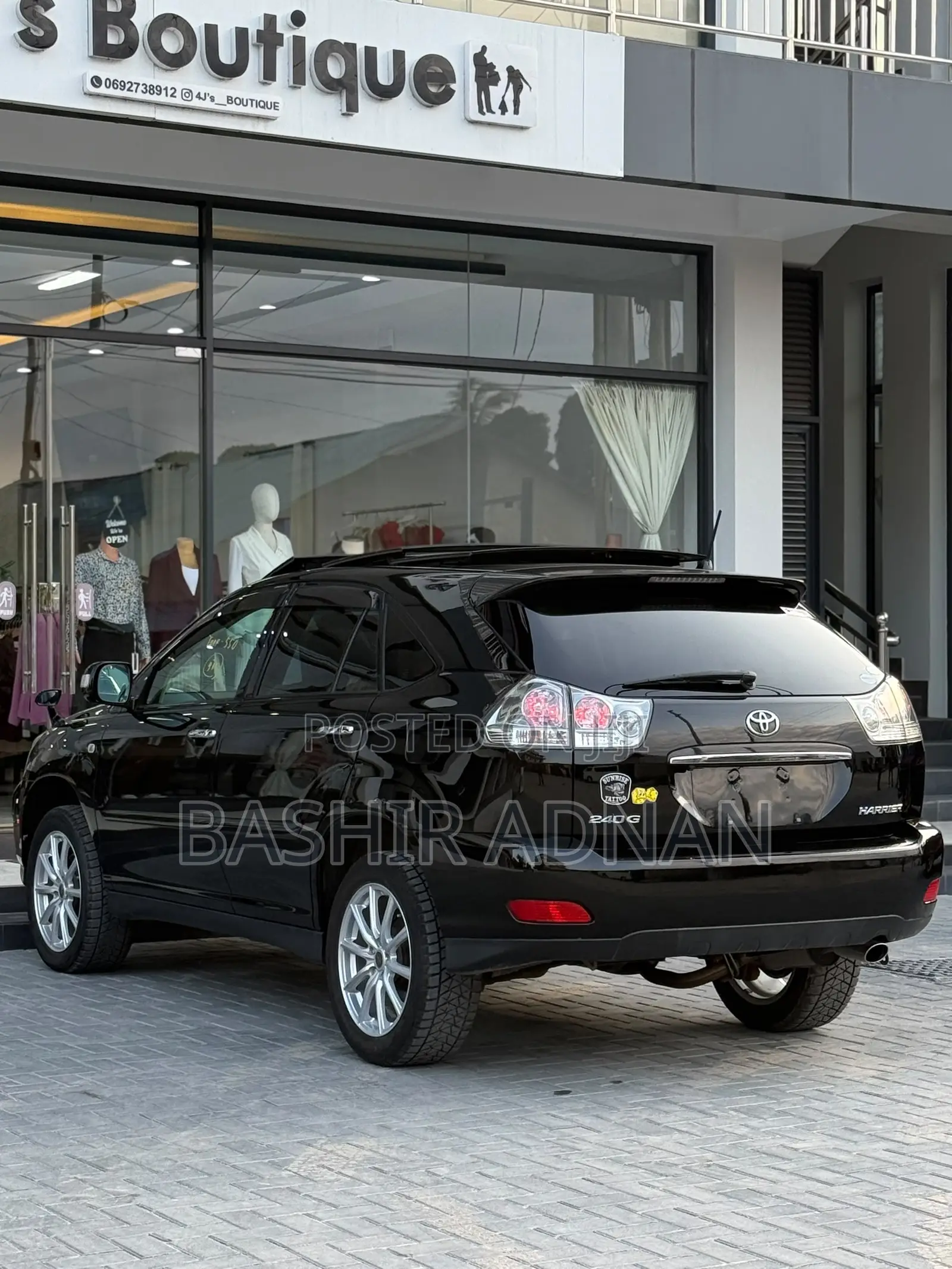 Toyota Harrier 2009 Black