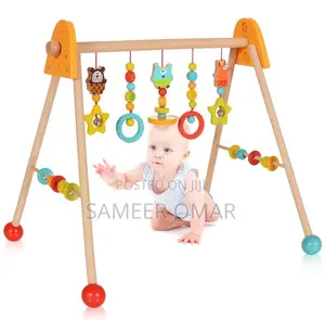 Children Wooden Play Gym