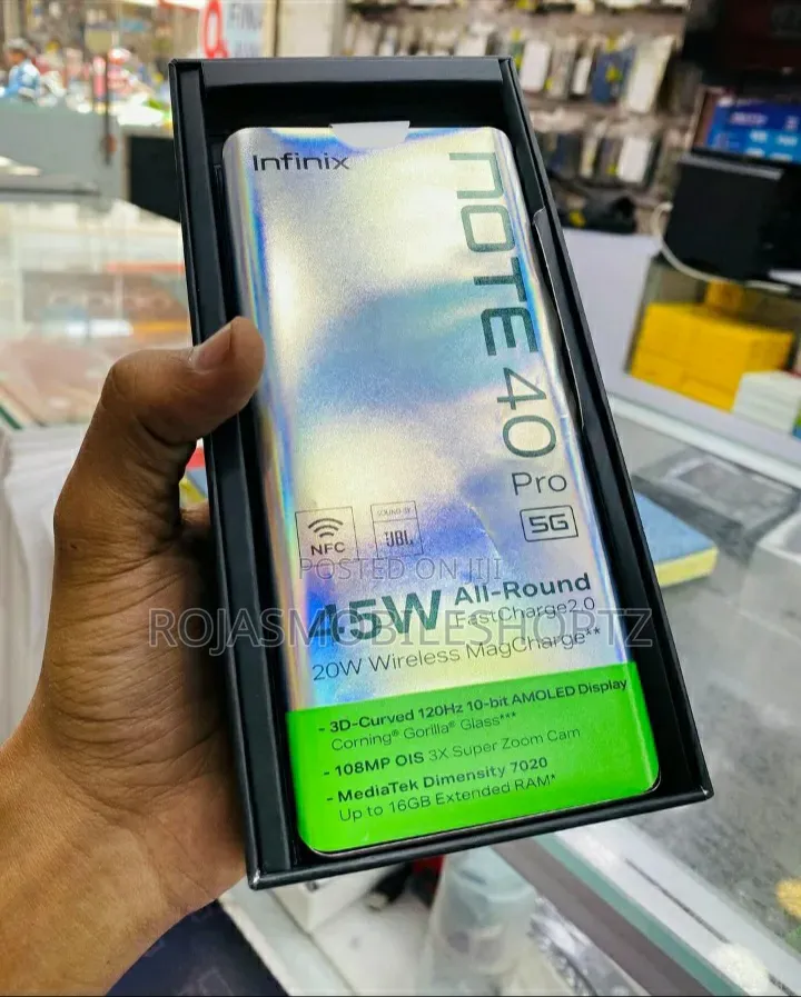 New Infinix Note 40 Pro Plus 5G 256 GB Green