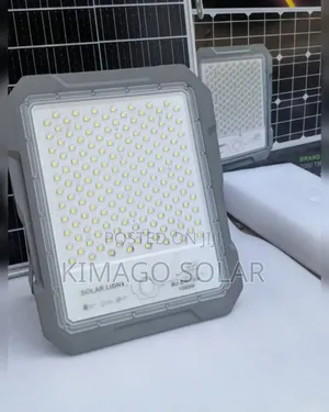 Floodlight Ya Solar 1500w Model Mj-Bw1500 Na Solar Panel Ya 90w