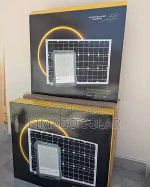 Floodlight Ya Solar 1500w Model Mj-Bw1500 Na Solar Panel Ya 90w