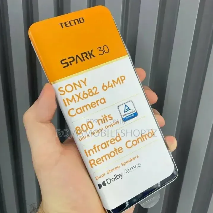 New Tecno Spark 30C 128 GB White