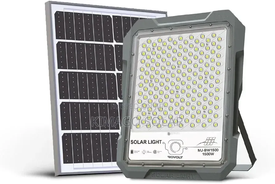 Taa Ya Solar 1500w Aluminium Inamaliza Kabisa Gharama Za Umeme