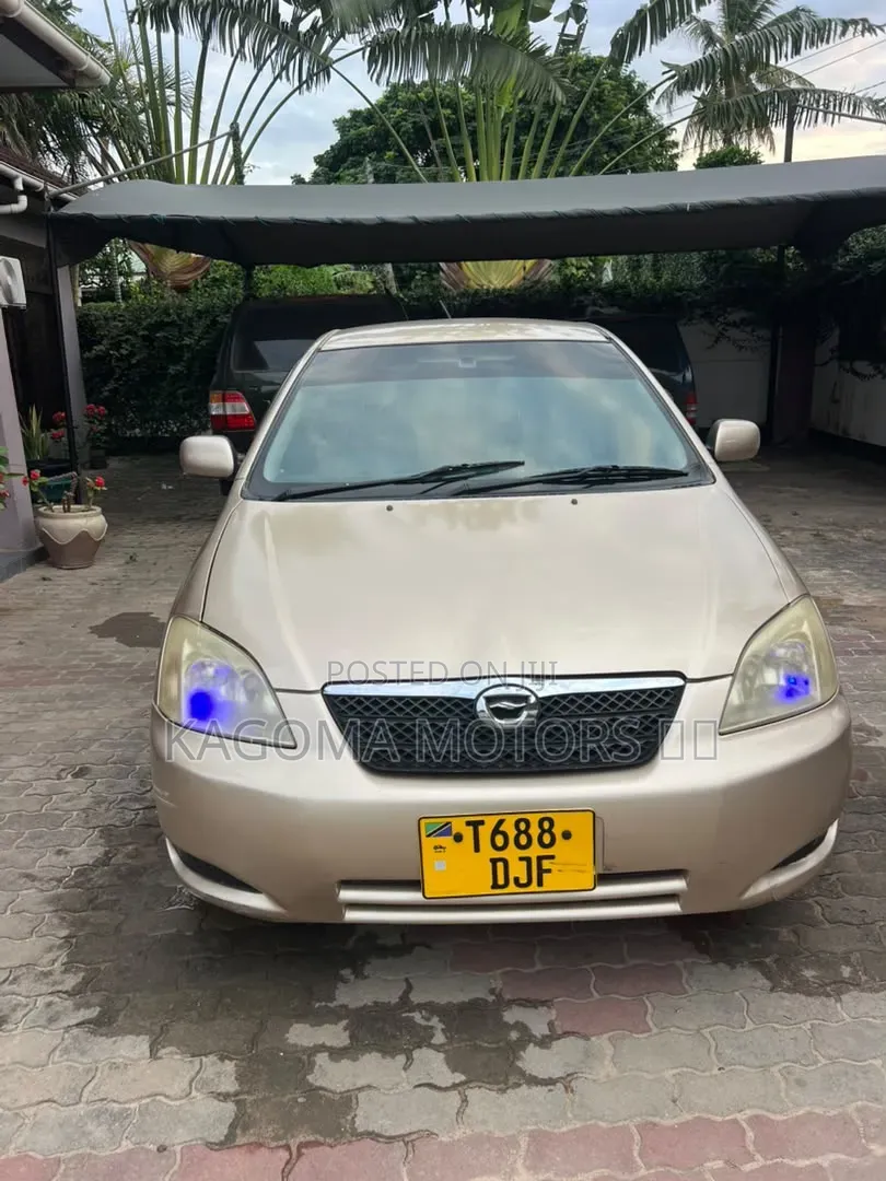 Toyota Allex 2001 Gold