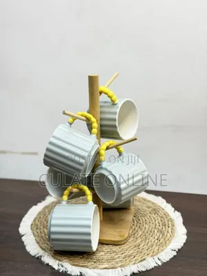 6pcs Classic Clay Cups Set