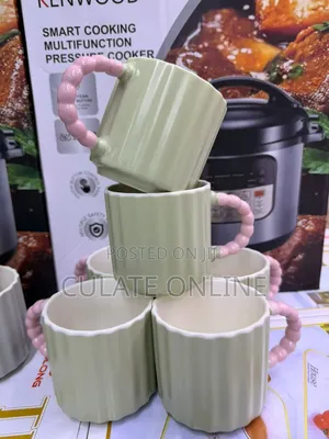 6pcs Classic Clay Cups Set