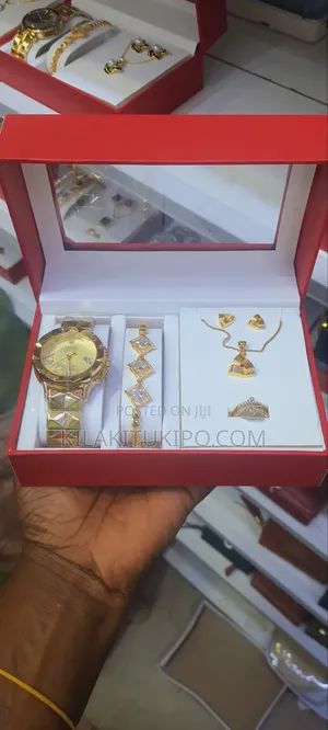 Watch, Necklace, Ring,Ear Ring,Bracelet 5 in 1 Park