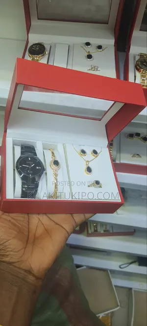 Rado-Watch,Bracelet, Necklace, Ring, Ear Ring 5 in 1