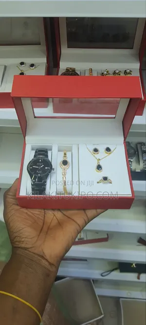 Rado-Watch,Bracelet, Necklace, Ring, Ear Ring 5 in 1