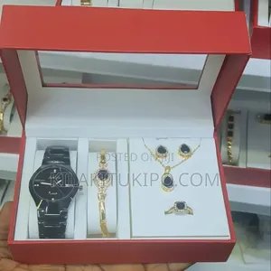 Rado-Watch,Bracelet, Necklace, Ring, Ear Ring 5 in 1