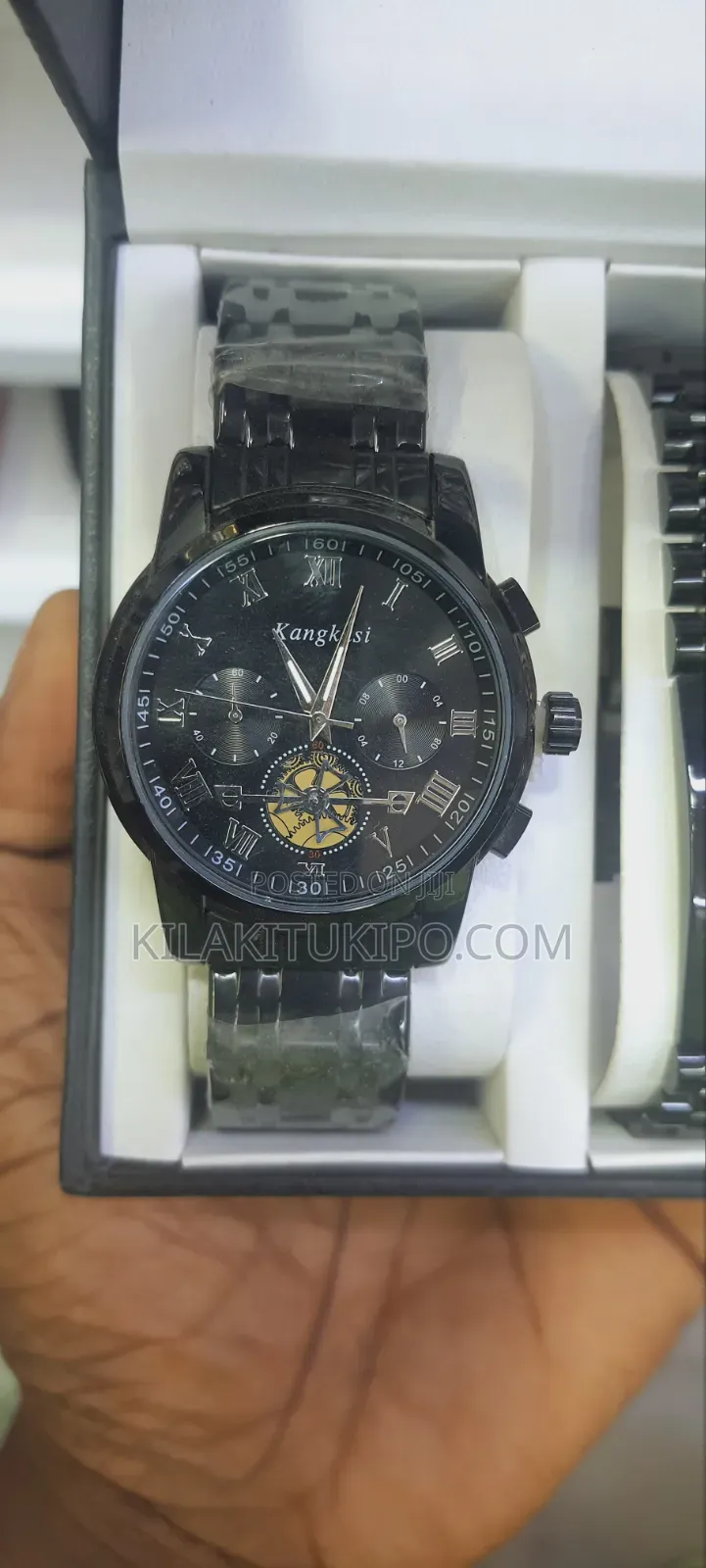 Kangkasi-Watch,Bracelet, Necklace, Ring, Ear Ring 5 in 1