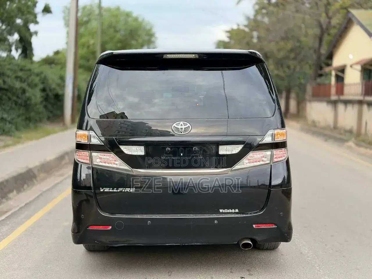 Toyota Vellfire 2008 Black