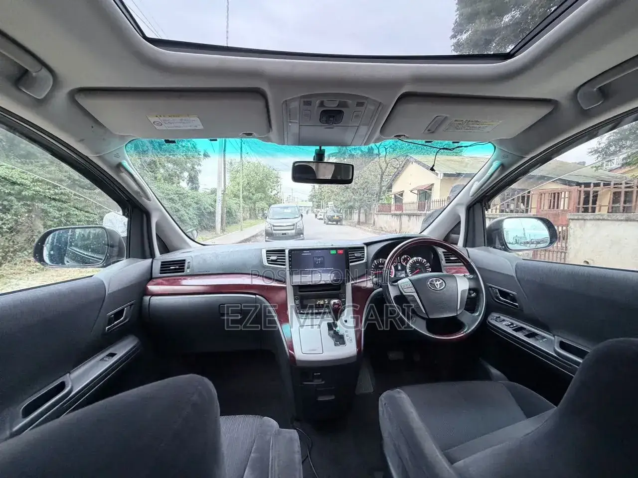 Toyota Vellfire 2008 Black