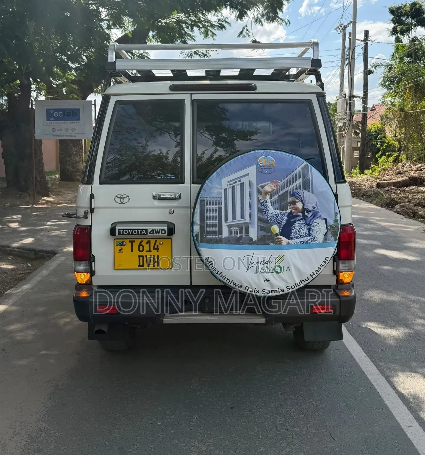 Toyota Land Cruiser 2018 White