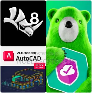 Autodesk Autocad 2027 + Rhinoceros 8 + Kaspersky Antvirus