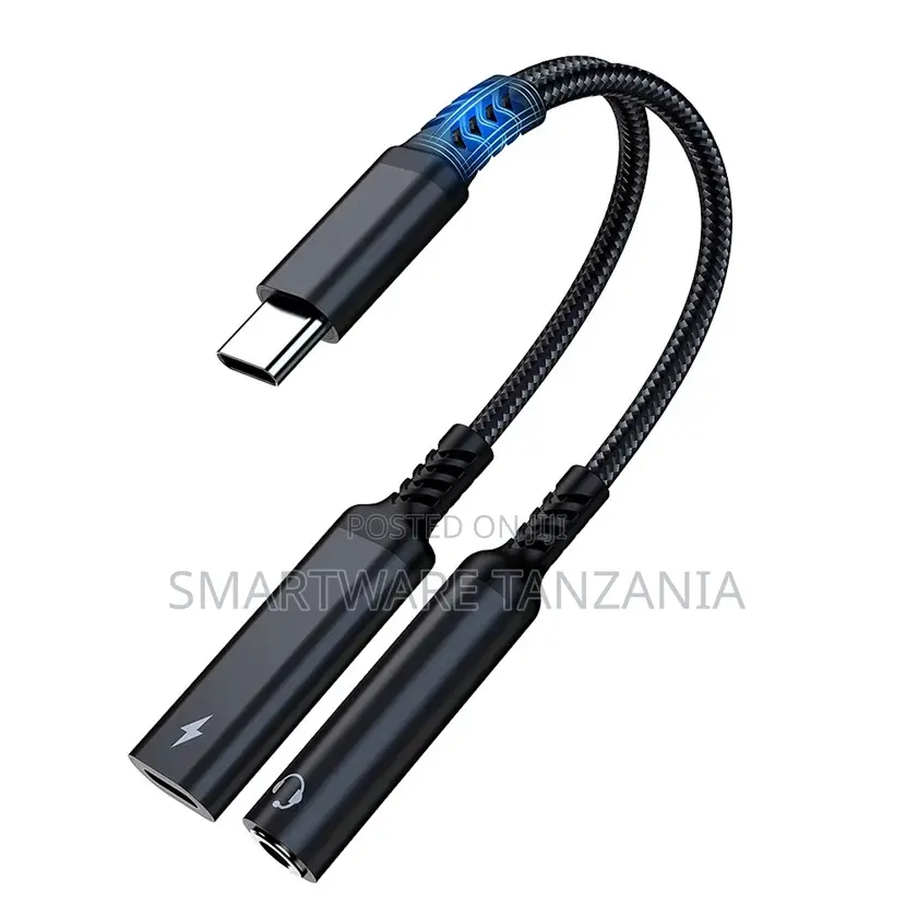 Usb-c To 3.5mm Audio And Charging Adapter For Devices