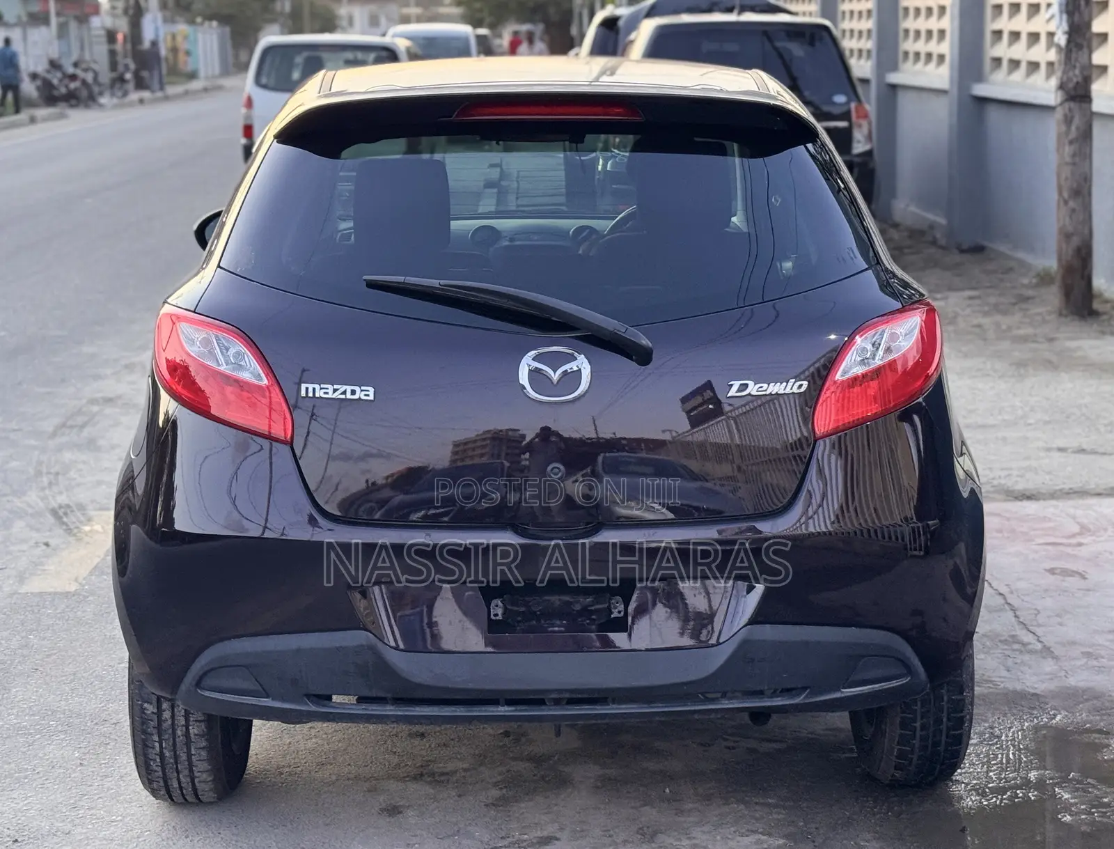 Mazda Demio 2012 Maroon