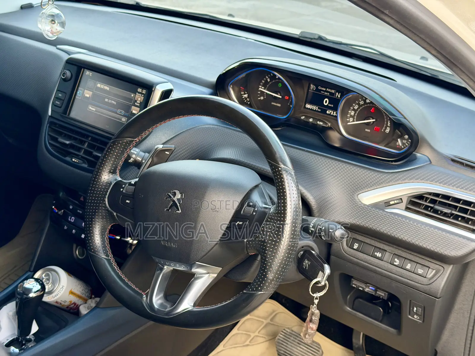 Peugeot 2008 1.2 e-HTP (100 Hp) 2013 White