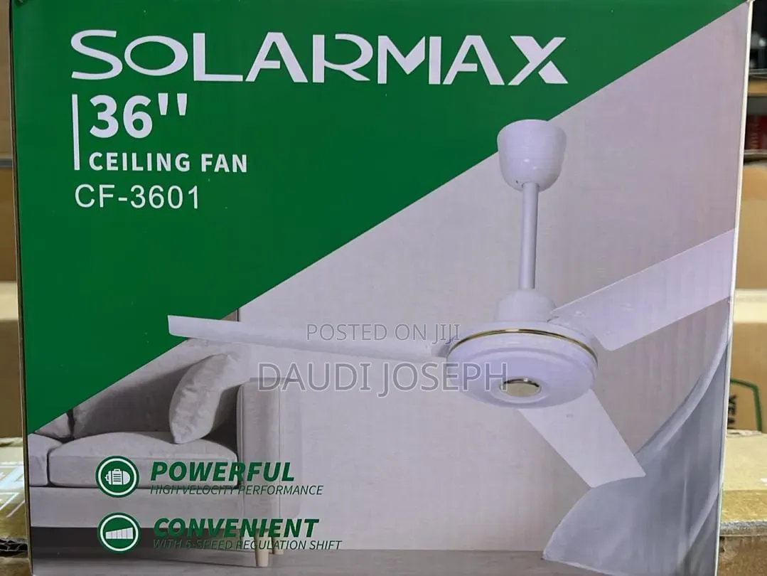 Solar Max Fan