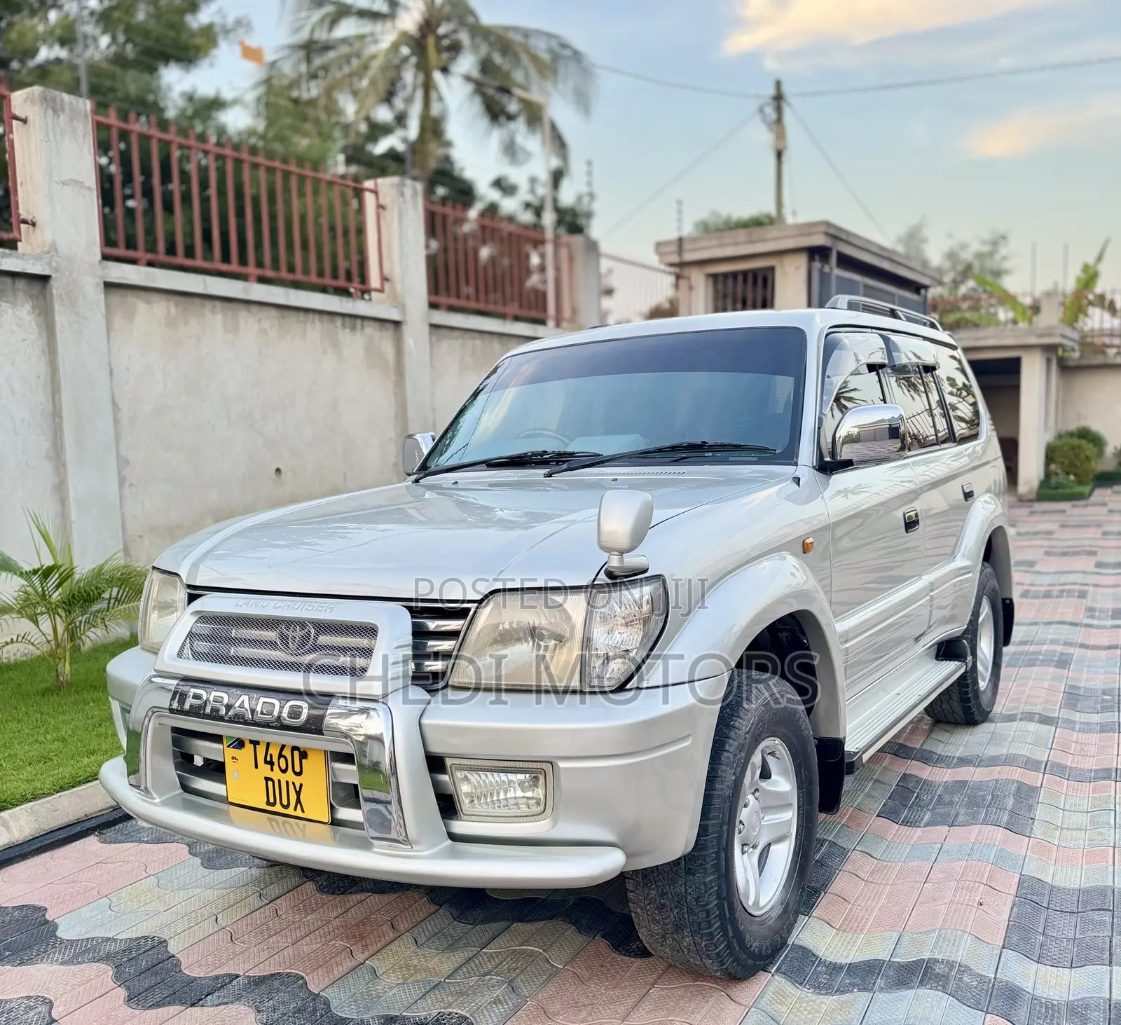 Toyota Land Cruiser Prado 1999 Gray