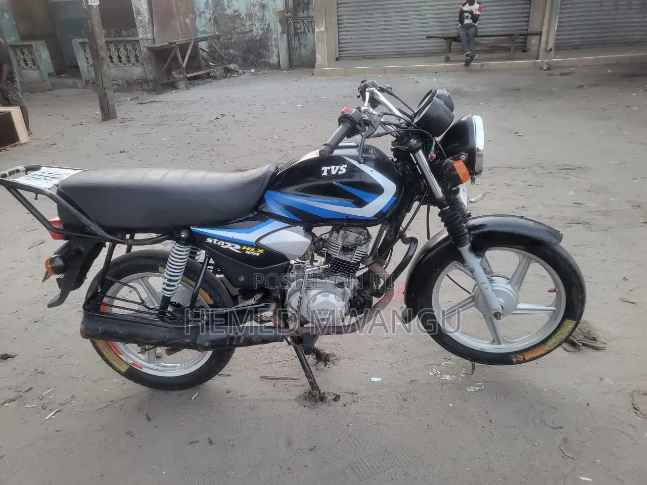 TVS HLX 125 2025 Blue