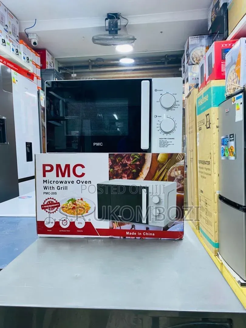 Pmc* *Product: Microwave Oven* *Inapasha Na Kuchoma Capacity : 20l*