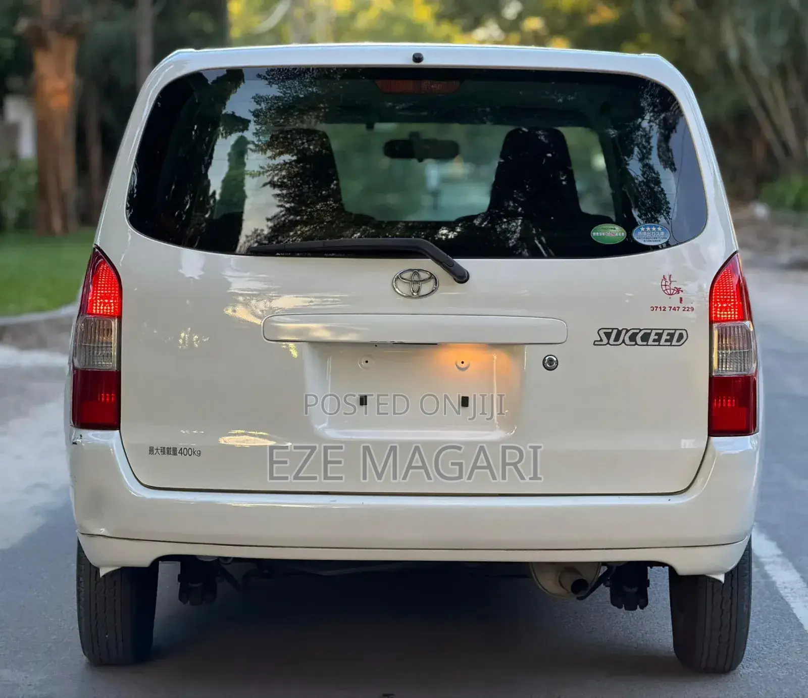 Toyota Succeed 2015 White