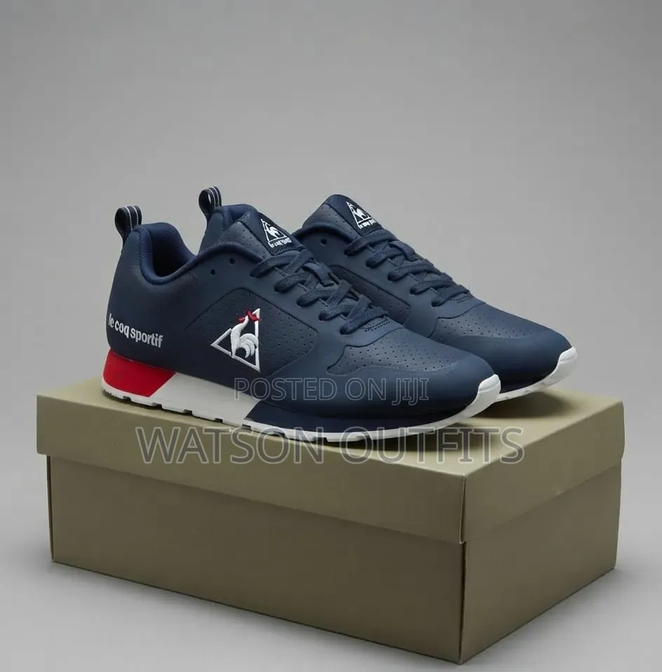 Le Coq Sportif Brand Men's Leather Sneakers or Leather Shoes