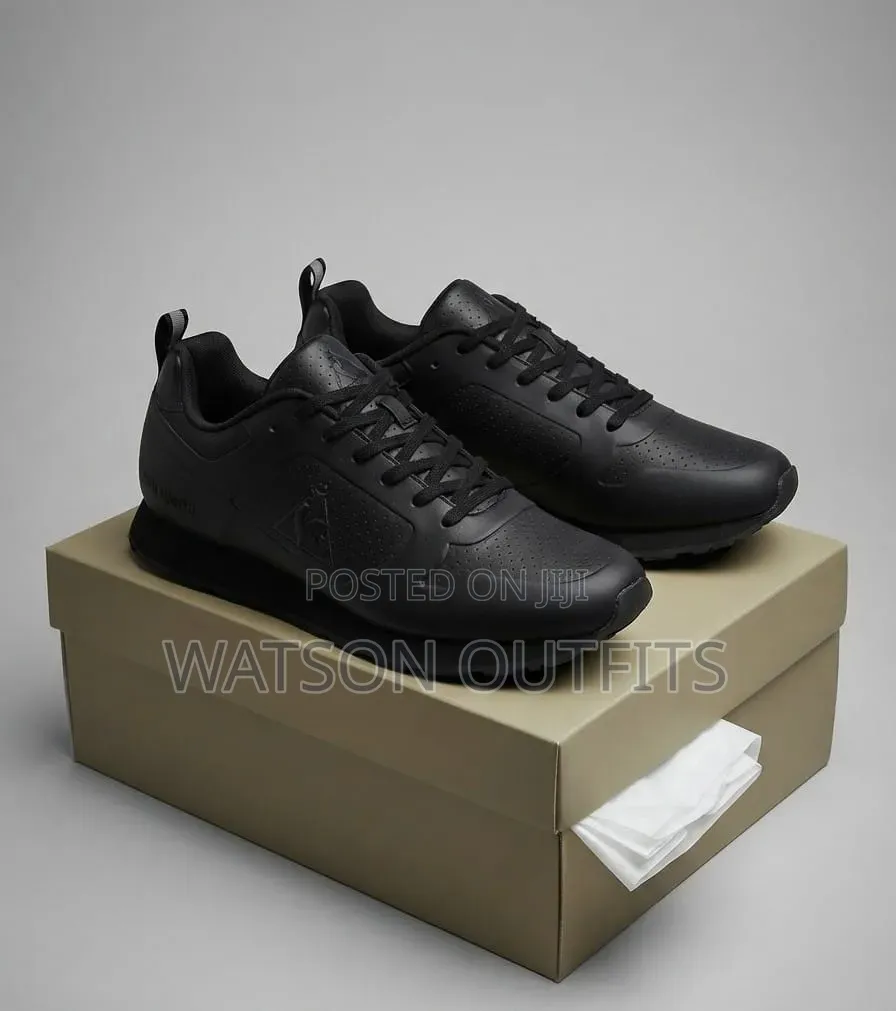 Le Coq Sportif Brand Men's Leather Sneakers or Leather Shoes