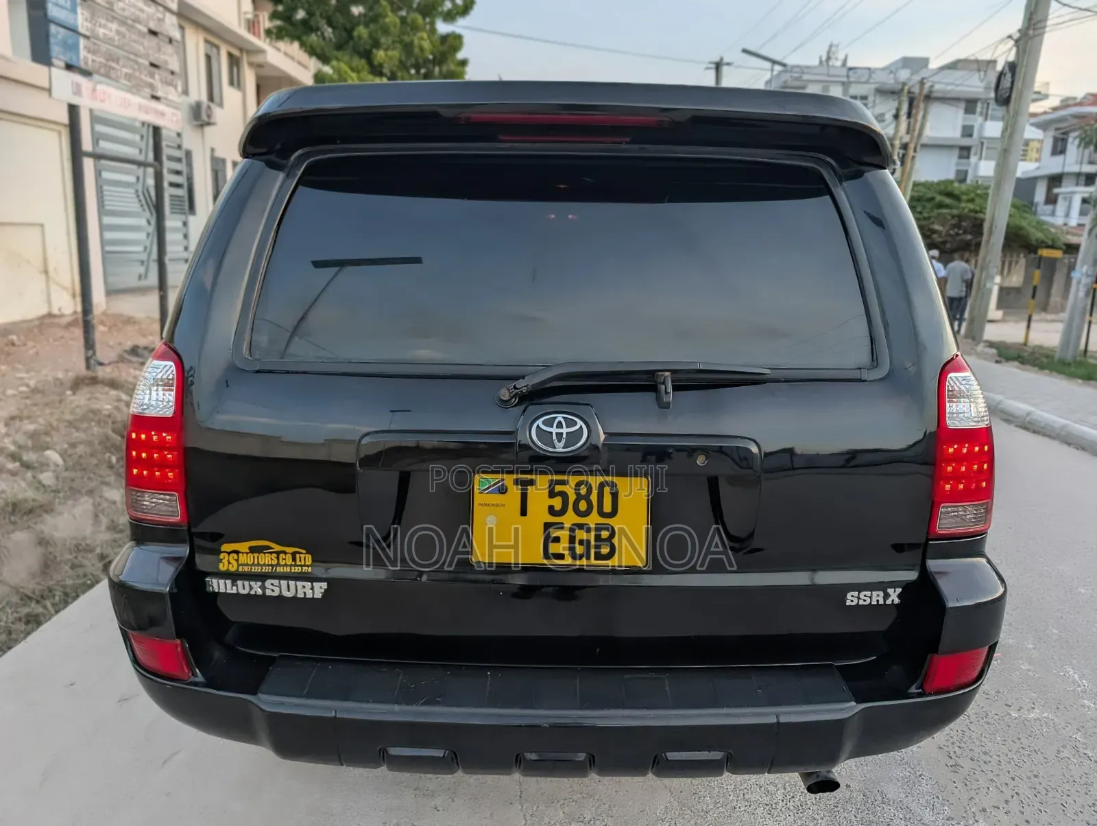 Toyota Hilux Surf 2008 Black