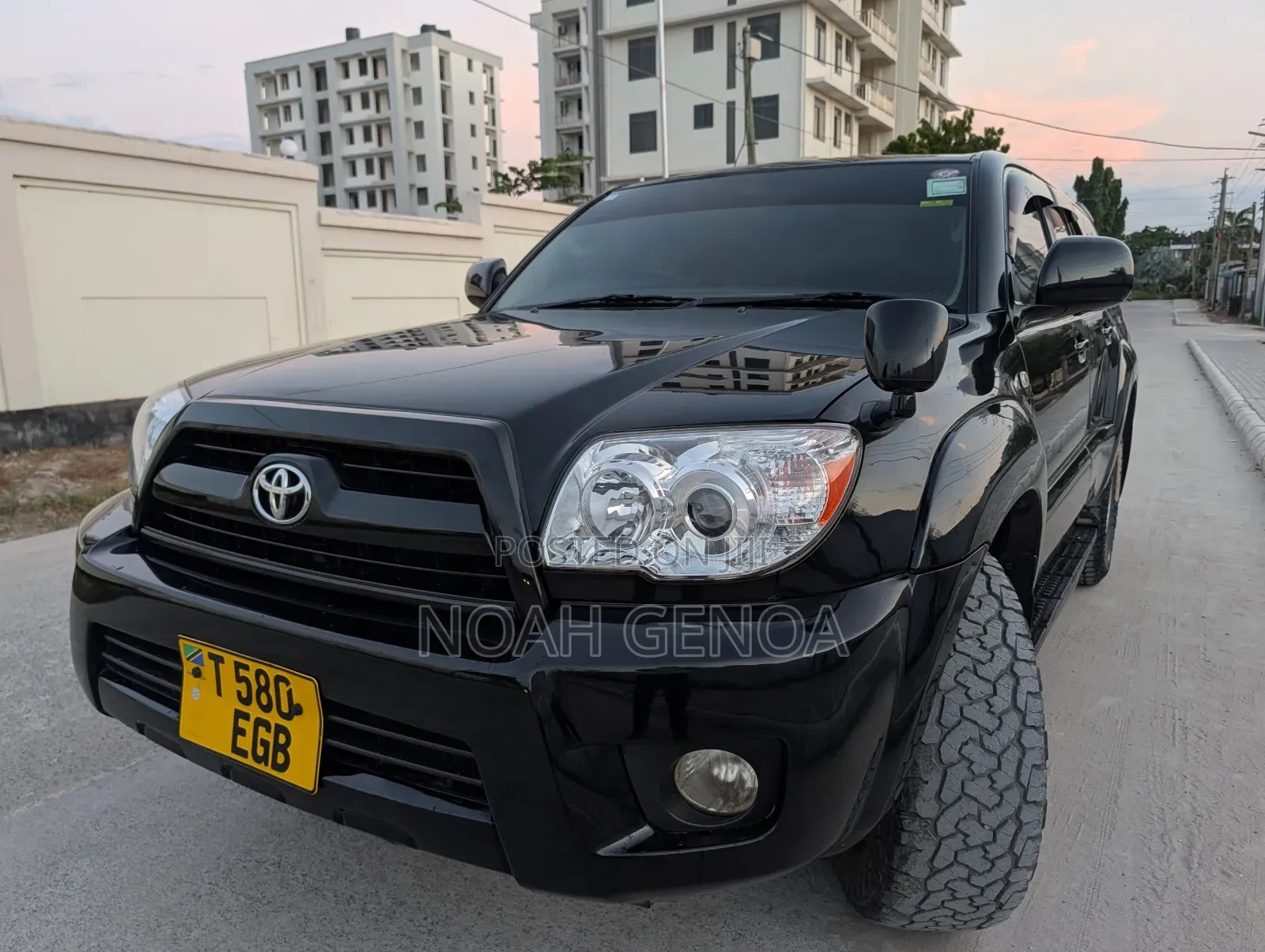 Toyota Hilux Surf 2008 Black