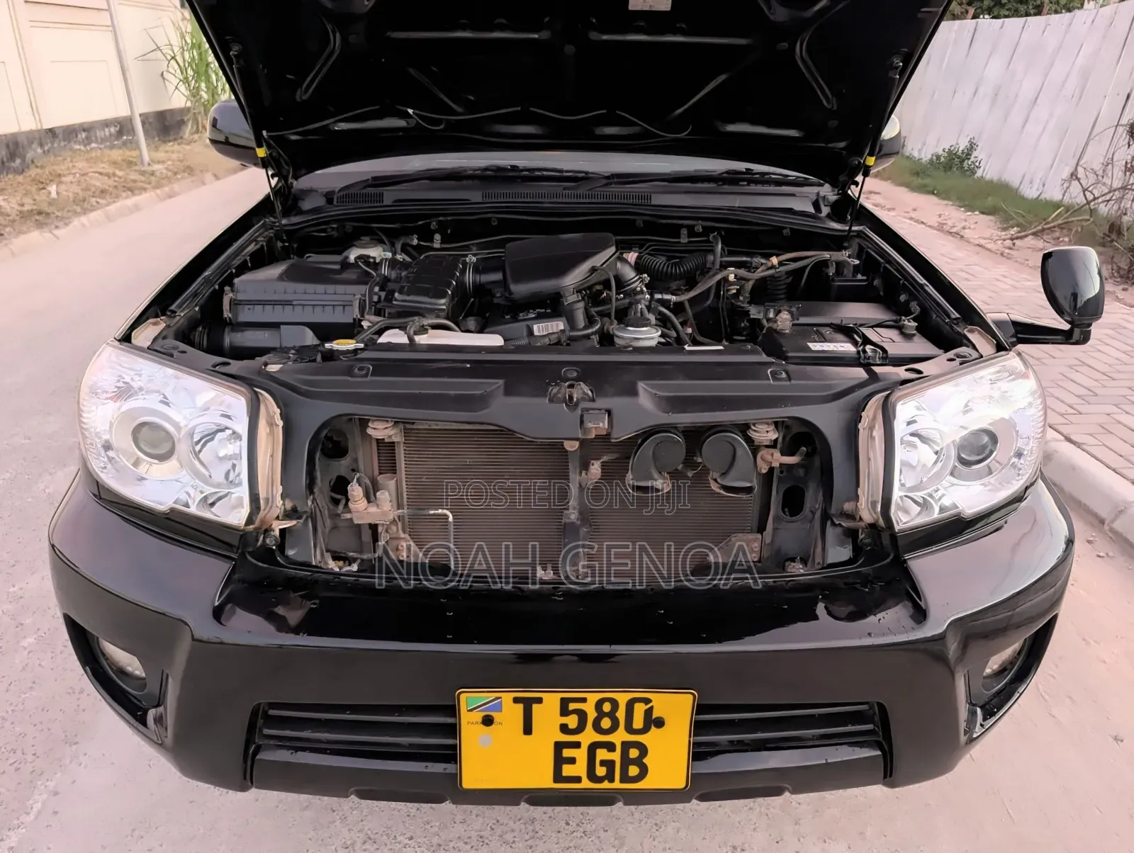 Toyota Hilux Surf 2008 Black