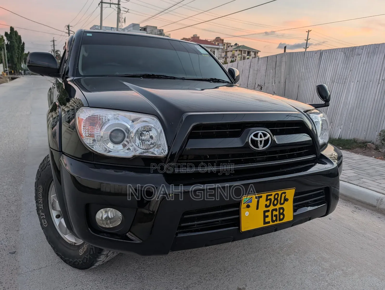 Toyota Hilux Surf 2008 Black