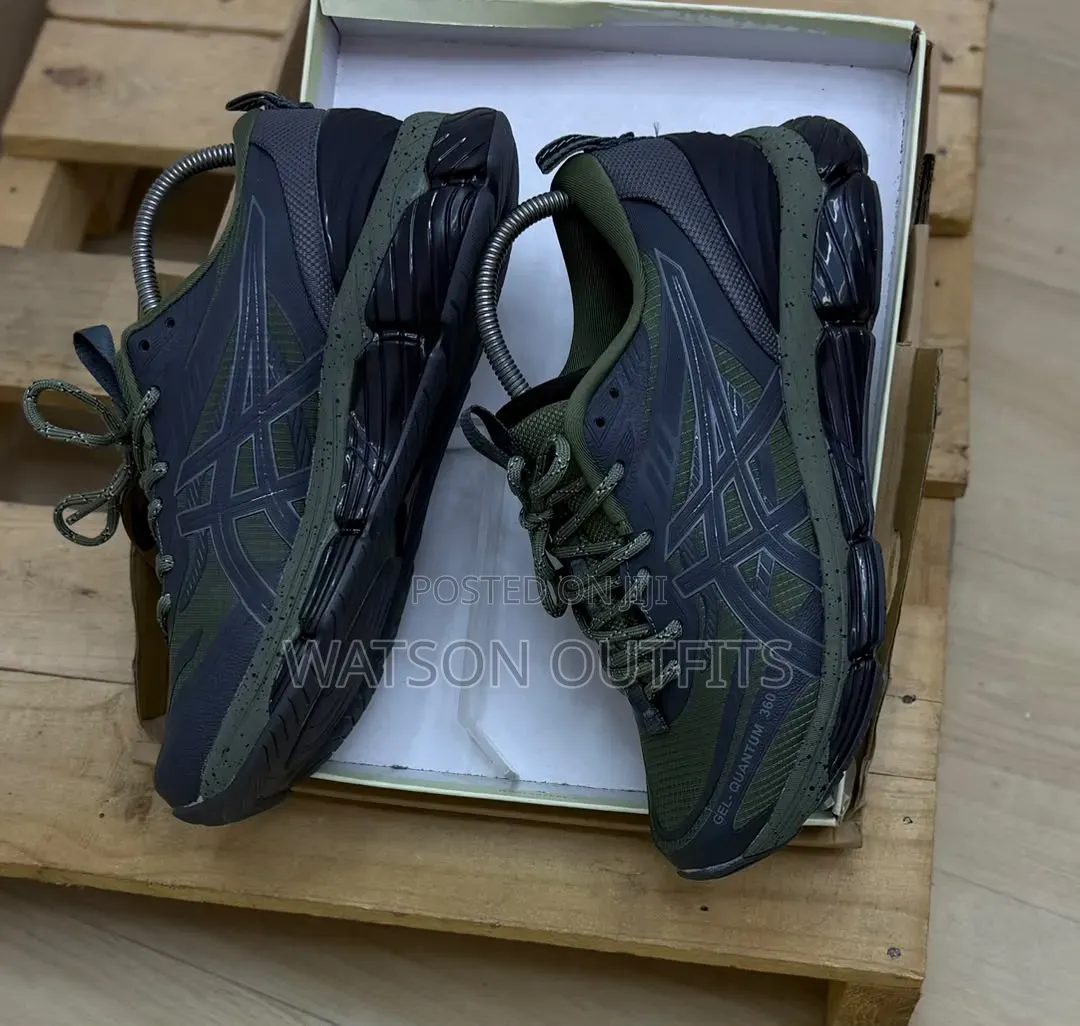 Raba Za Asics Brand Men's Leather Sneakers Asics Branded