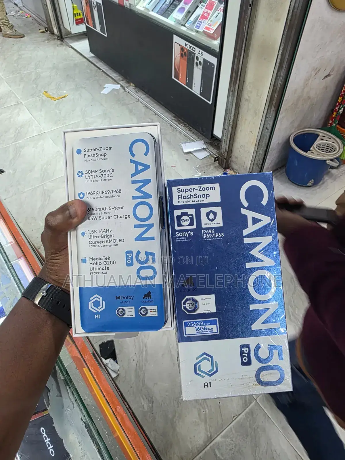 New Tecno Camon 50 Pro 256 GB Blue