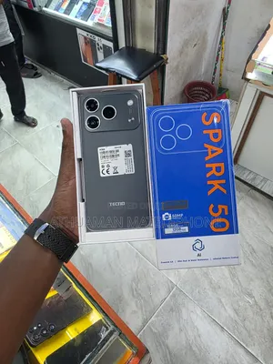 New Tecno Spark 50 128 GB Gray