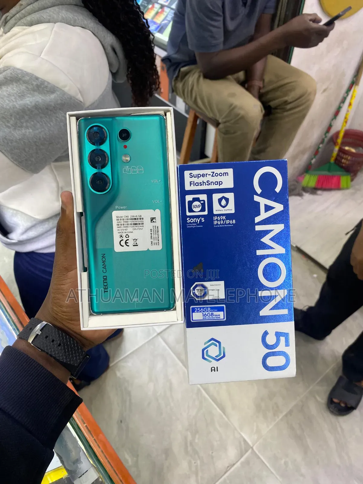 New Tecno Spark 50 128 GB Blue
