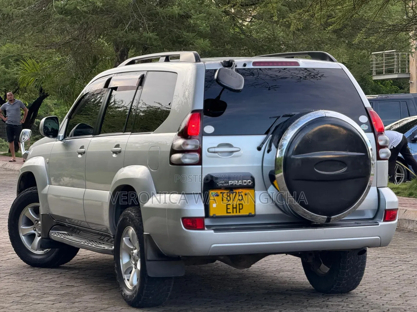 Toyota Land Cruiser Prado 2004 Silver