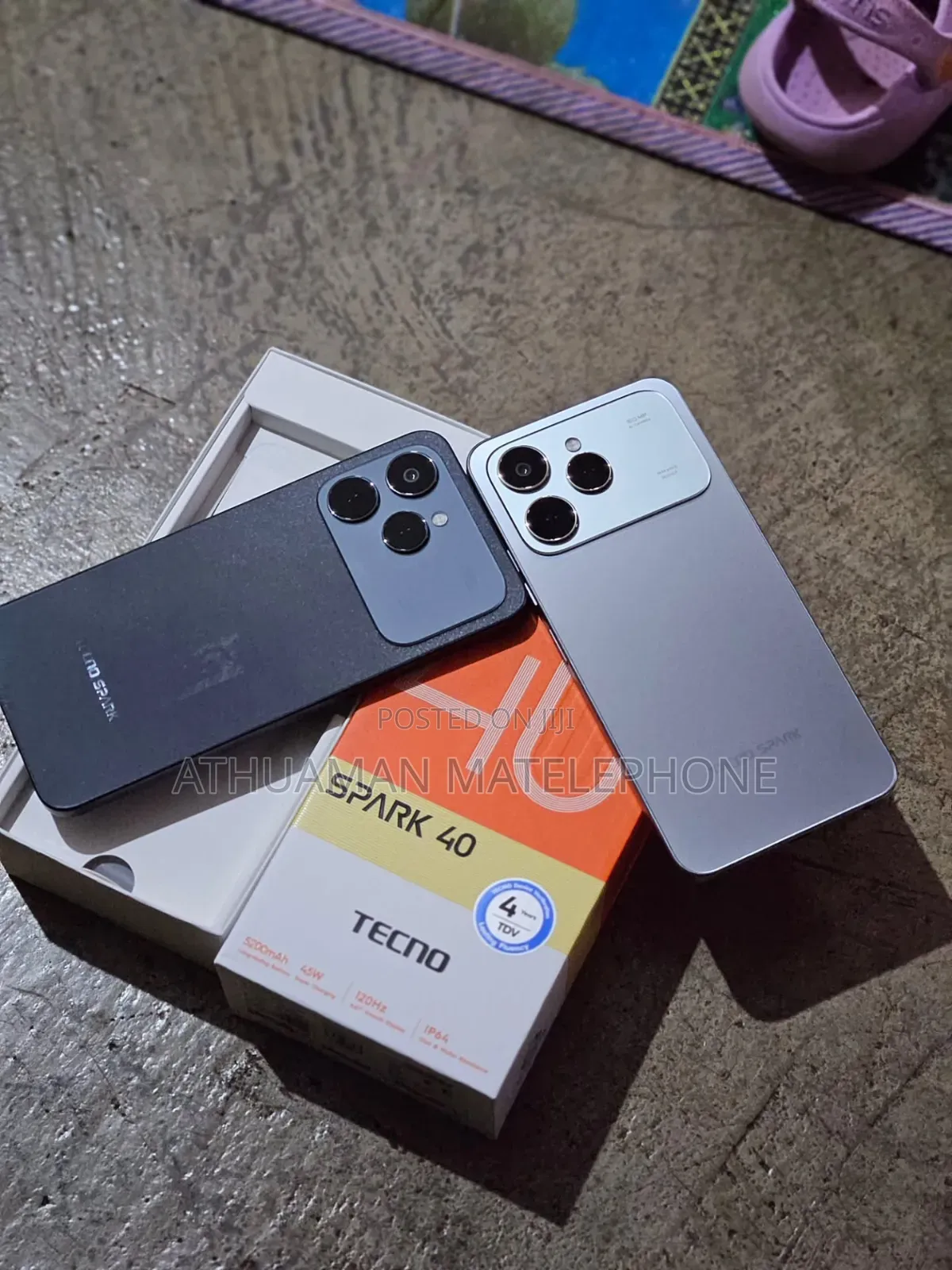 New Tecno Spark 40 256 GB Black