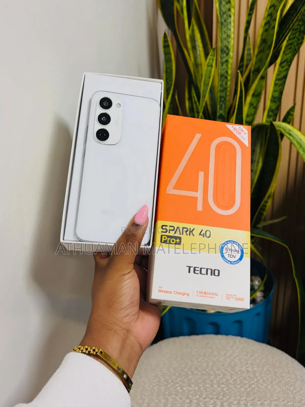 New Tecno Spark 40 256 GB Silver