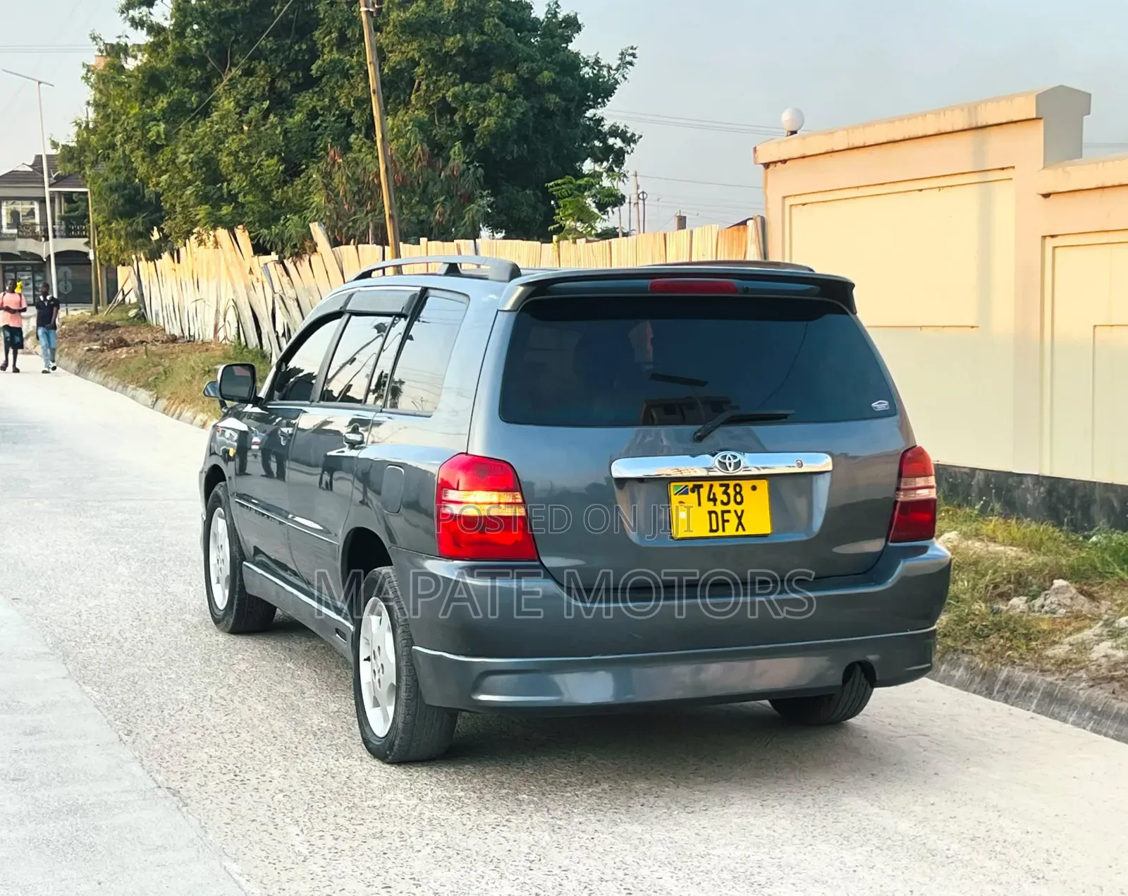 Toyota Kluger 2005 Gray