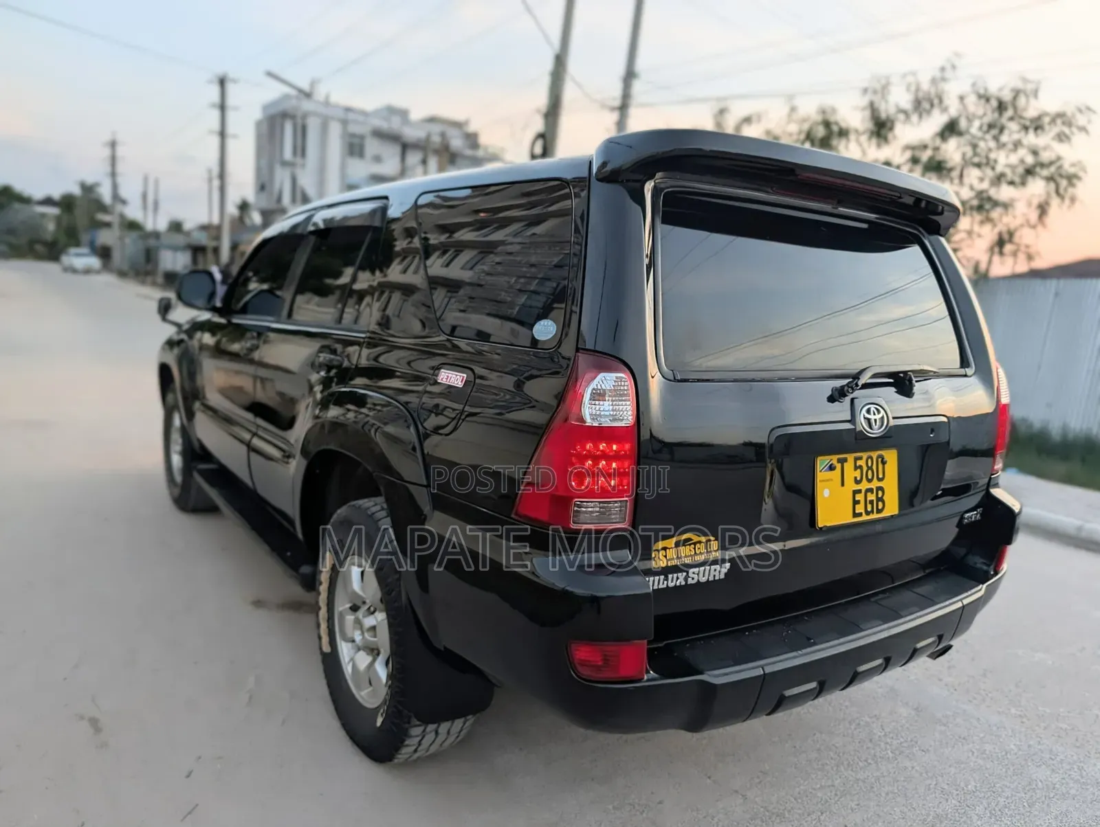 Toyota Hilux Surf 2008 Black