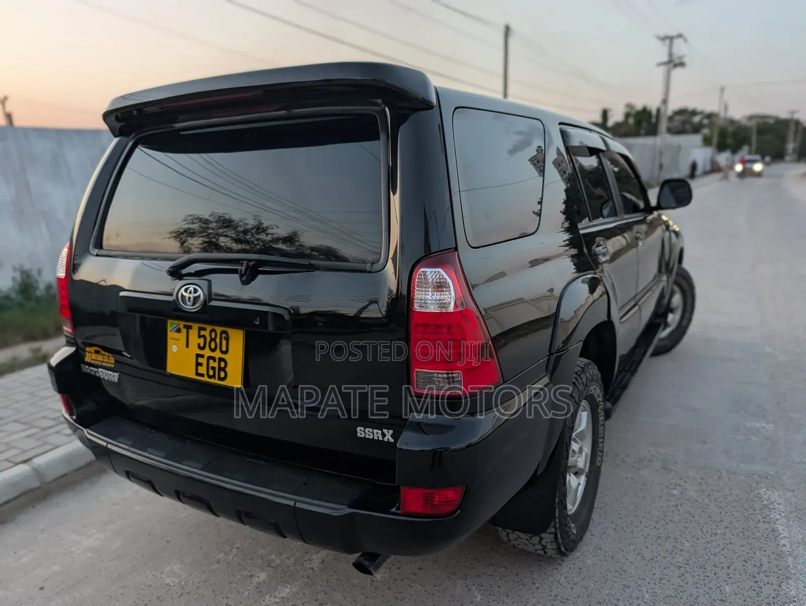 Toyota Hilux Surf 2008 Black
