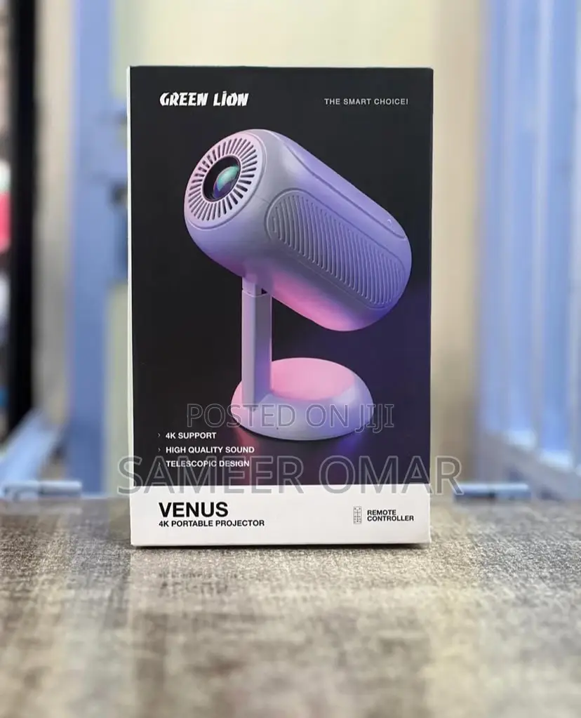 Green Lion Venus Portable Projector | Android 13 Smart Projector
